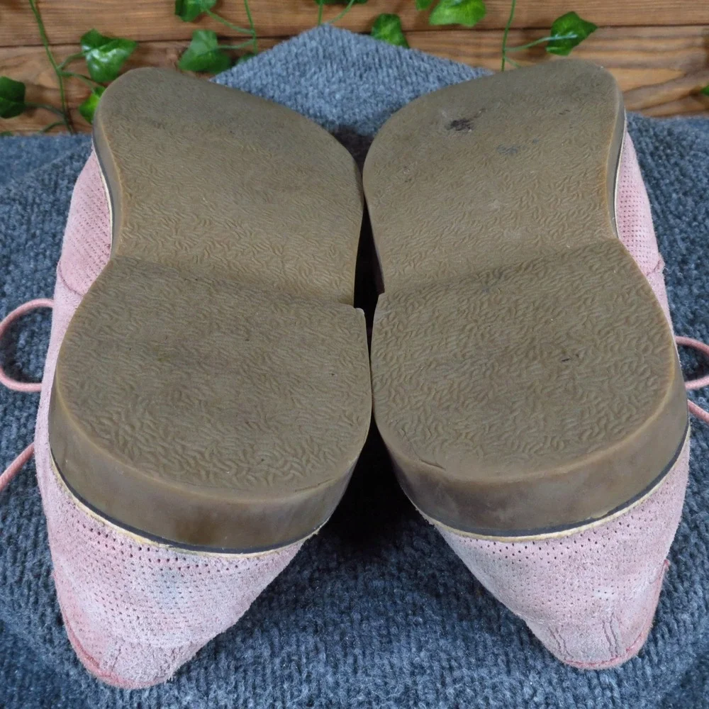 Kenneth Cole Reaction Desert Chukka Mens Boots 12 Dress Pink Perforated Suede